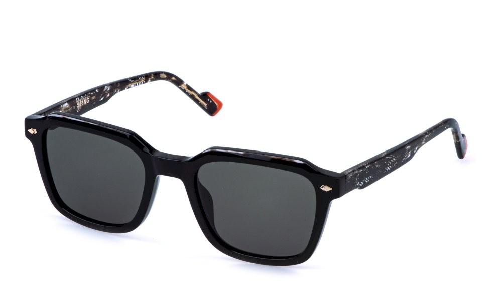 Occhiali da sole Sting SST570V (700Y) colore nero lucido lenti grey/green