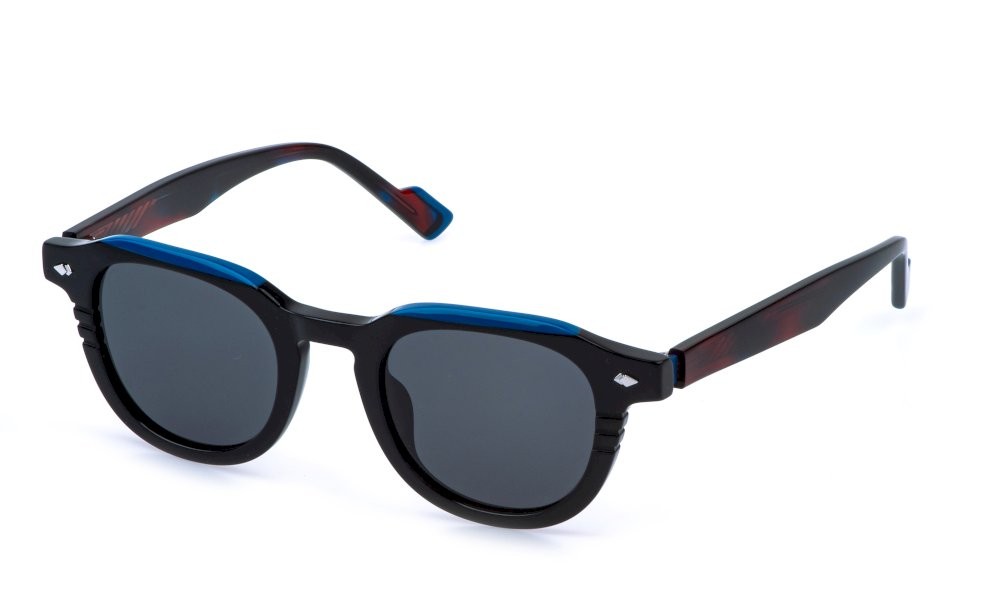 Occhiali da sole Sting SST578V (700Y) colore nero lucido lenti smoke