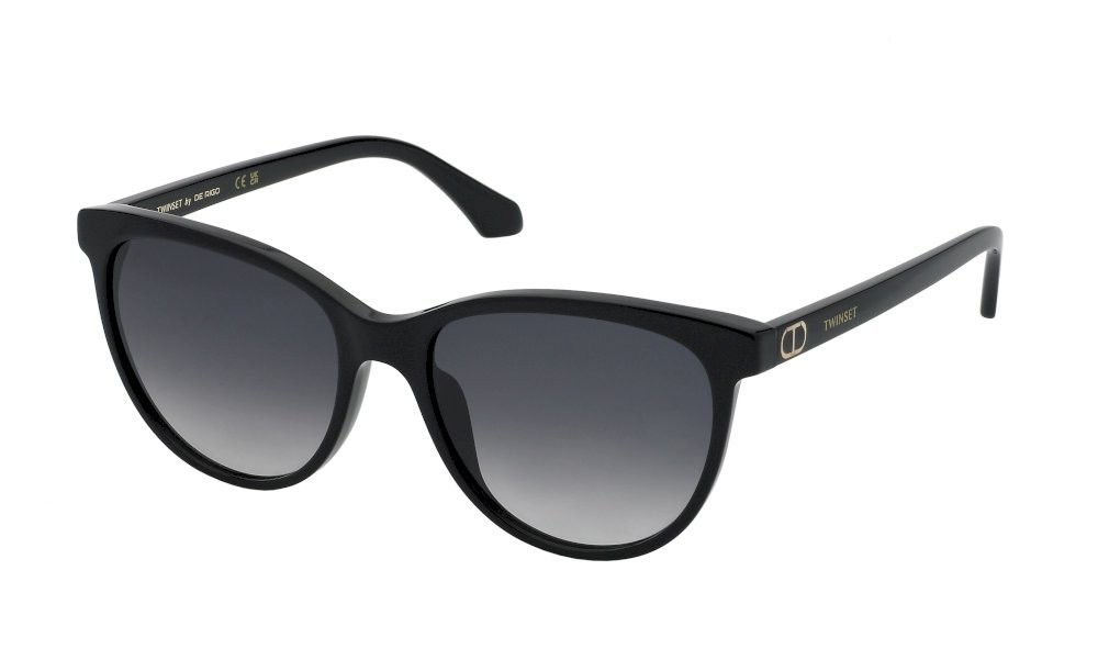 Sonnenbrillen Twinset STW020 (0700) farbe nero lucido gläser smoke grad.