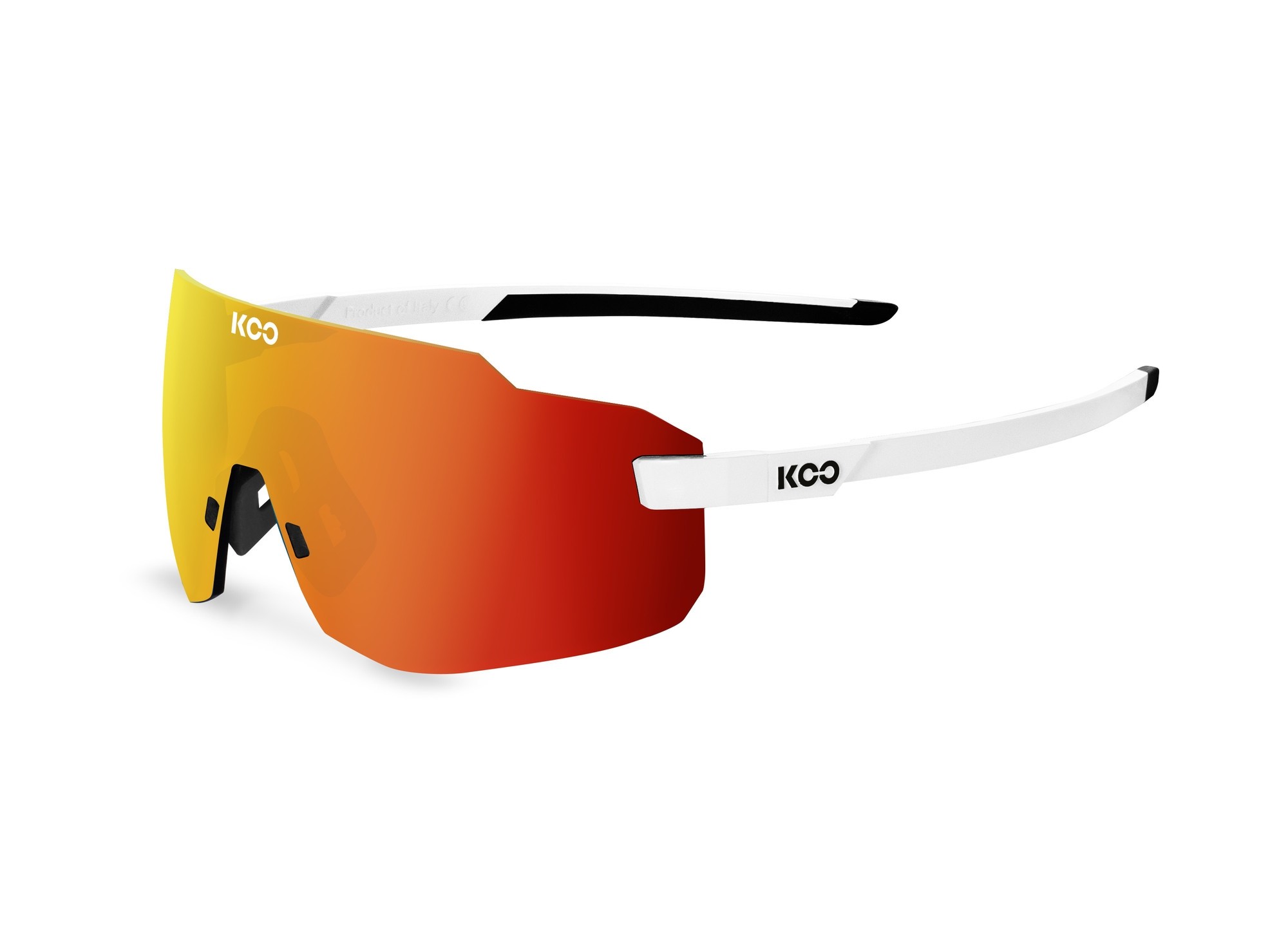 Occhiali da sole Koo Supernova OEY00007908 colore supernova white lenti red mirror lens