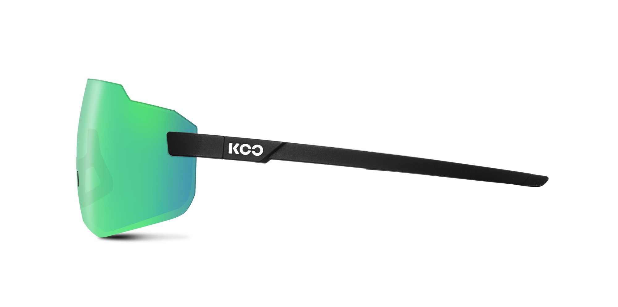 Occhiali da sole Koo Supernova OEY00007912 colore supernova black matt lenti green mirror lens