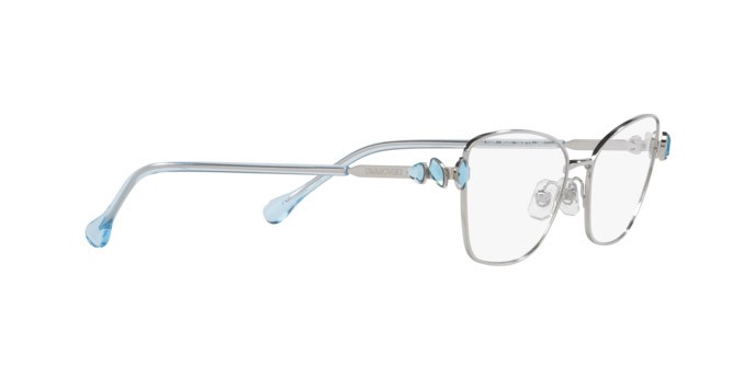 Eyeglasses Swarovski SK 1006 (4020) color argento shape square lenses lente demo