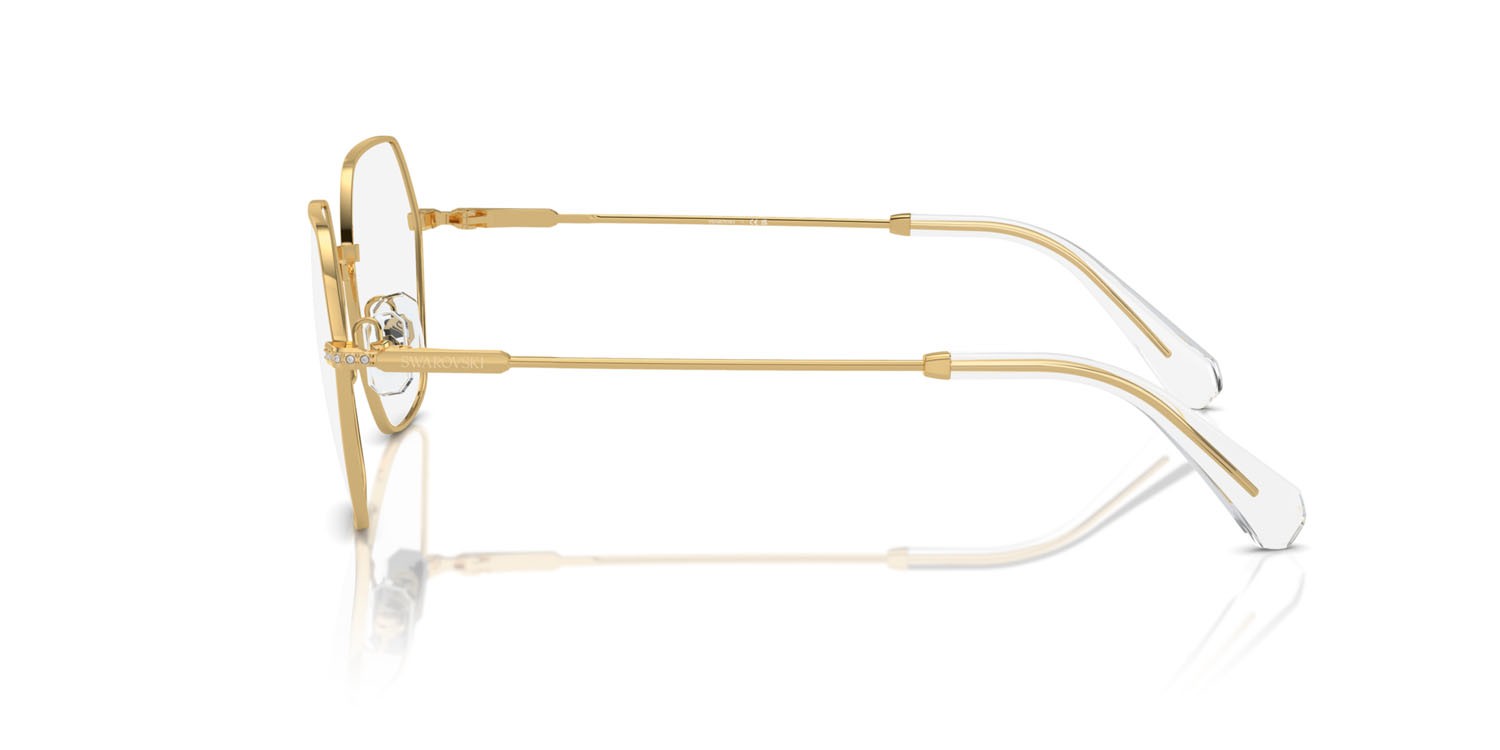 Brillen Swarovski SK 1011 (4004) farbe oro form unregelmäßig gläser lente demo