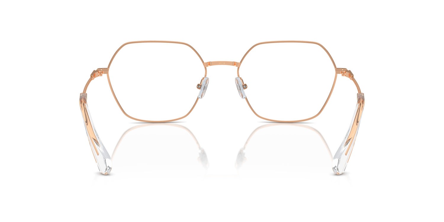 Eyeglasses Swarovski SK 1011 (4014) color oro rose shape irregular lenses lente demo