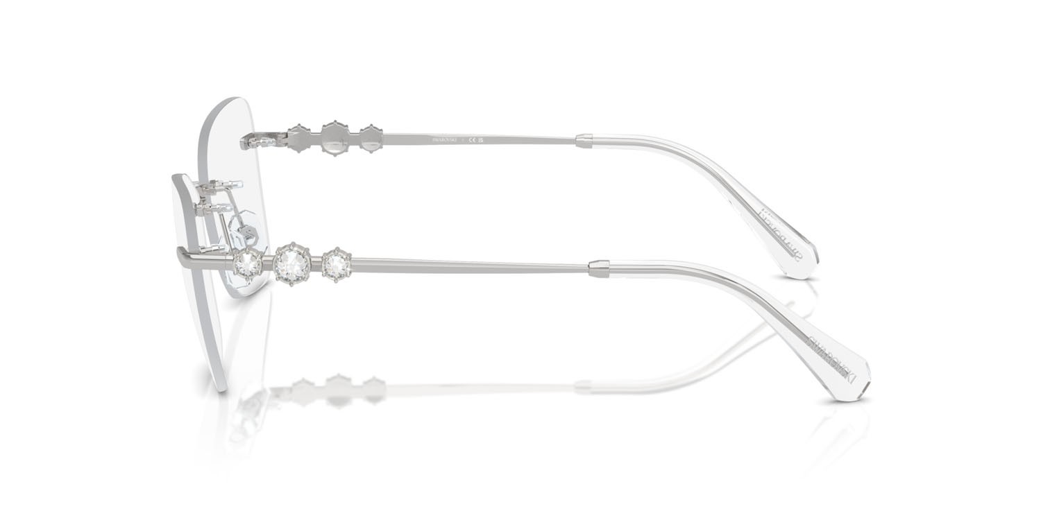 Brillen Swarovski SK 1014 (4001) farbe argento form schmetterling gläser lente demo