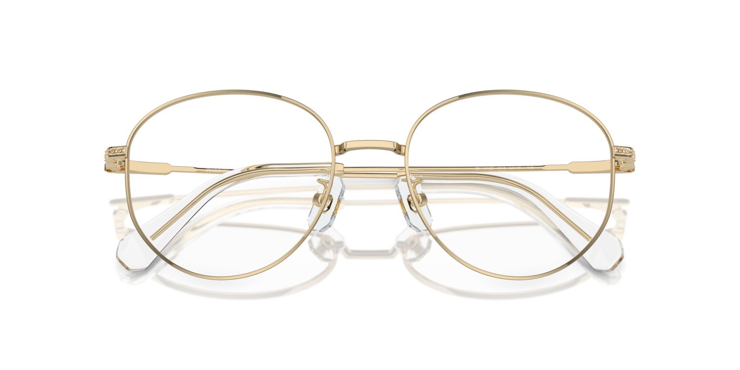 Brillen Swarovski SK 1016D (4013) farbe oro pallido form rund gläser lente demo