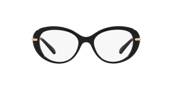 Eyeglasses Swarovski SK 2001 (1001) color nero shape oval lenses lente demo
