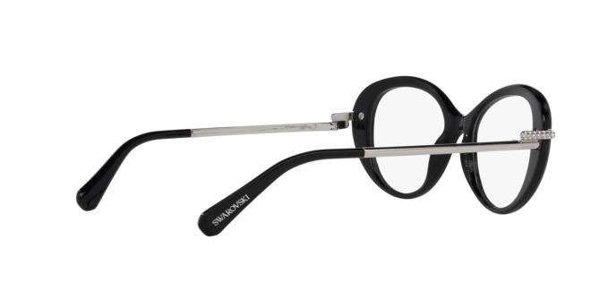 Eyeglasses Swarovski SK 2001 (1038) color nero shape oval lenses lente demo