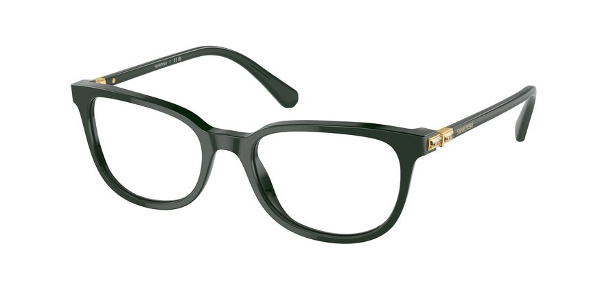 Eyeglasses Swarovski SK 2003 (1026) color smeraldo shape rectangle lenses lente demo