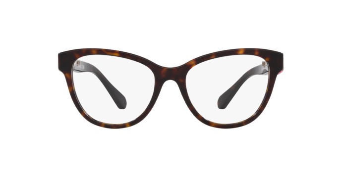Eyeglasses Swarovski SK 2004 (1002) color havana scuro shape round lenses lente demo