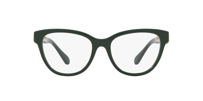 Eyeglasses Swarovski SK 2004 (1026) color verde scuro shape round lenses lente demo
