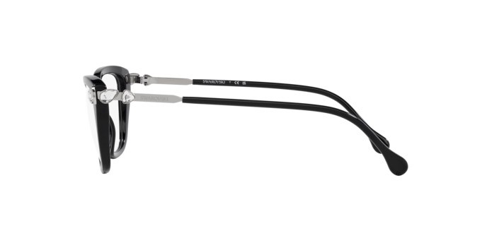 Eyeglasses Swarovski SK 2011 (1038) color nero shape cat eye lenses lente demo