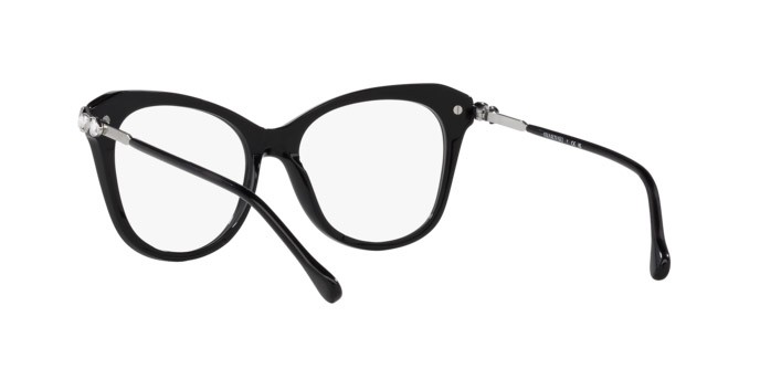 Eyeglasses Swarovski SK 2012 (1038) color nero shape irregular lenses lente demo