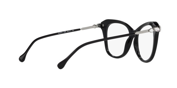 Eyeglasses Swarovski SK 2012 (1038) color nero shape irregular lenses lente demo