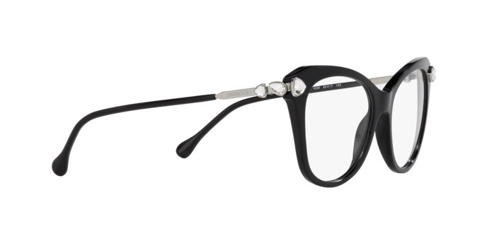 Eyeglasses Swarovski SK 2012 (1038) color nero shape irregular lenses lente demo