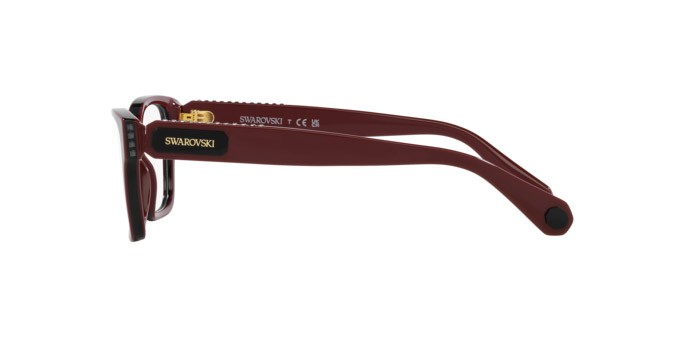 Eyeglasses Swarovski SK 2013 (1019) color blue light/blue shape rectangle lenses lente demo