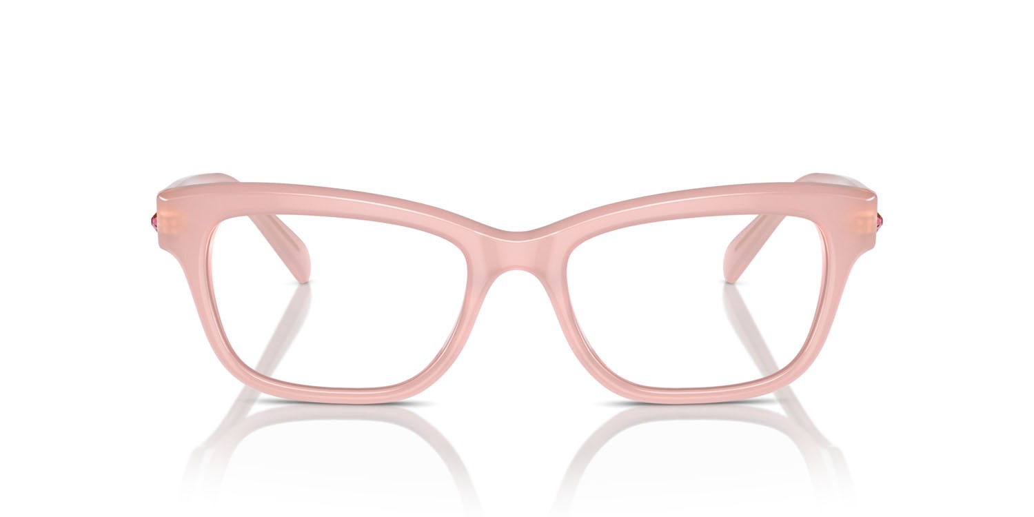 Eyeglasses Swarovski SK 2022 (1031) color rosa opalino shape square lenses lente demo