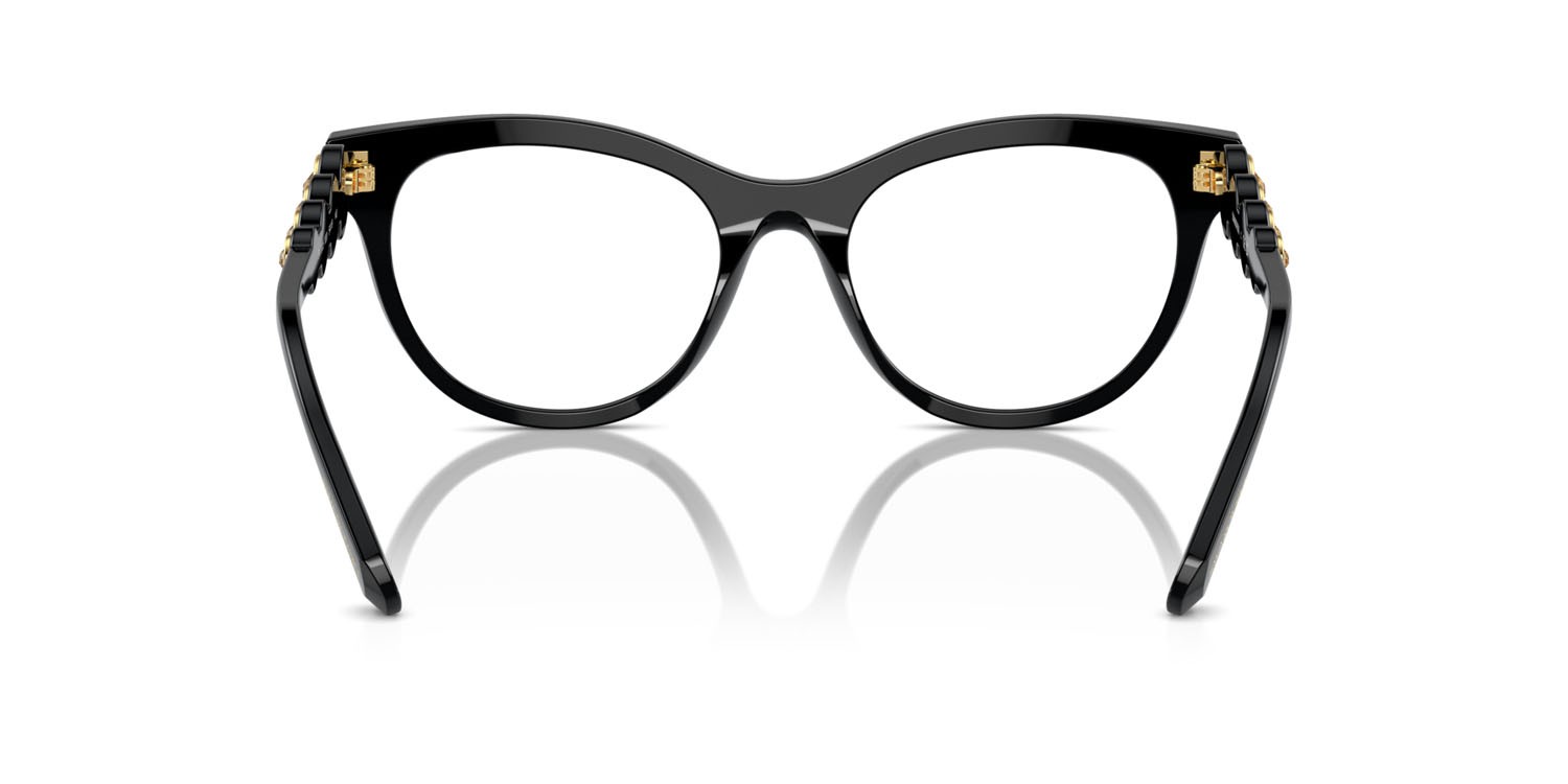 Occhiali da vista Swarovski SK 2025 (1001) colore nero forma rotondo lenti lente demo