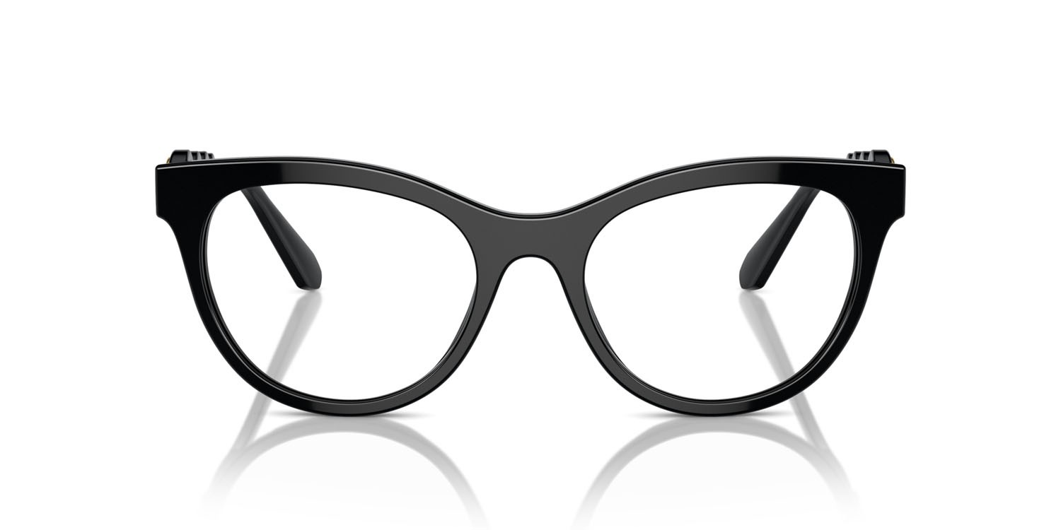 Occhiali da vista Swarovski SK 2025 (1001) colore nero forma rotondo lenti lente demo