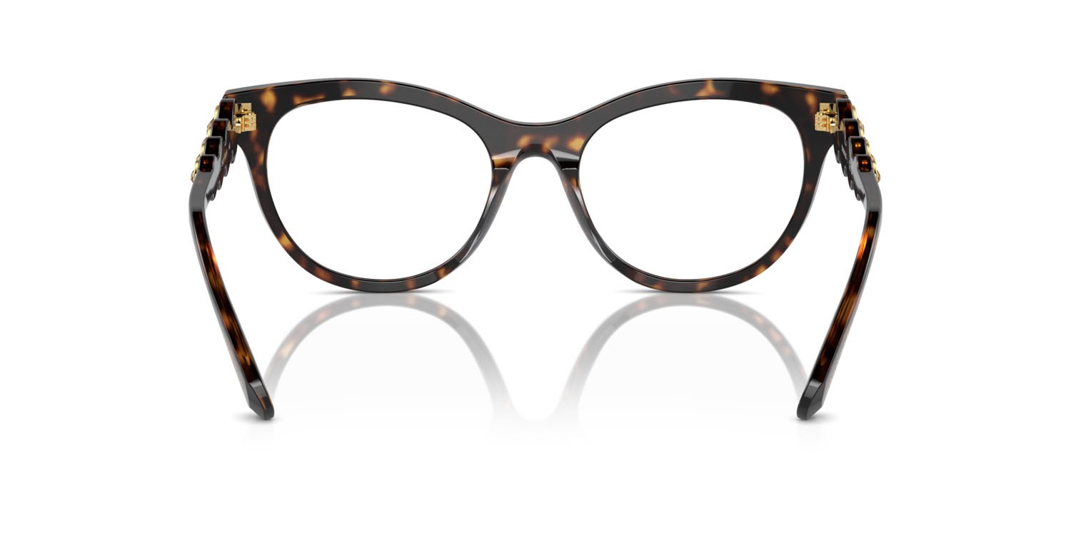 Occhiali da vista Swarovski SK 2025 (1002) colore havana scuro forma rotondo lenti lente demo