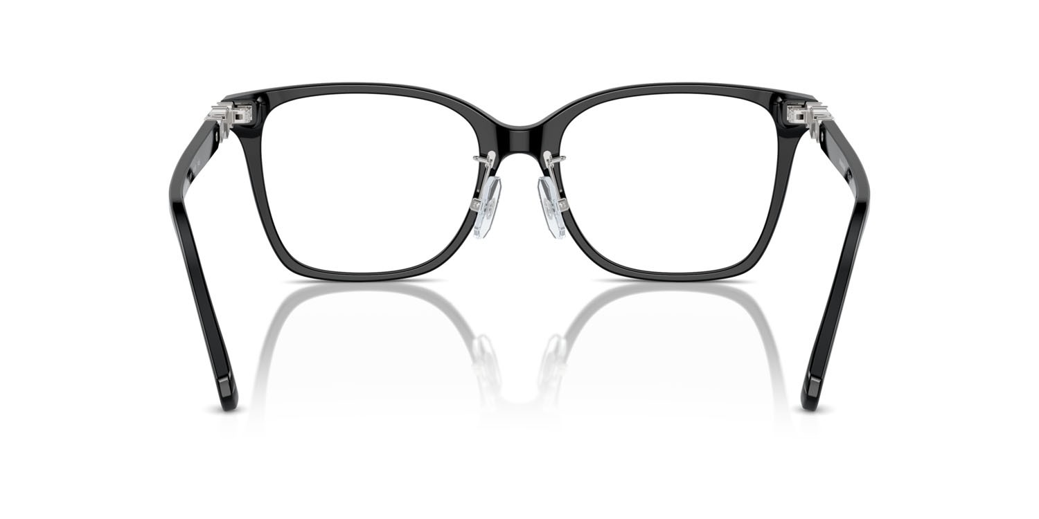 Eyeglasses Swarovski SK 2026D (1001) color nero shape irregular lenses lente demo