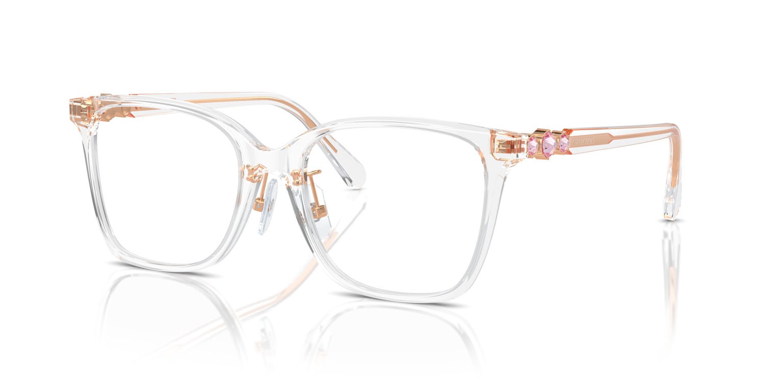 Eyeglasses Swarovski SK 2026D (1027) color cristallo shape irregular lenses lente demo