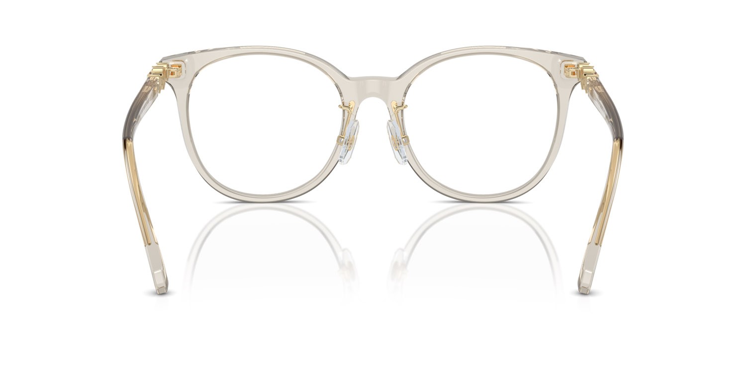 Brillen Swarovski SK 2027D (3003) farbe beige trasparente form rund gläser lente demo