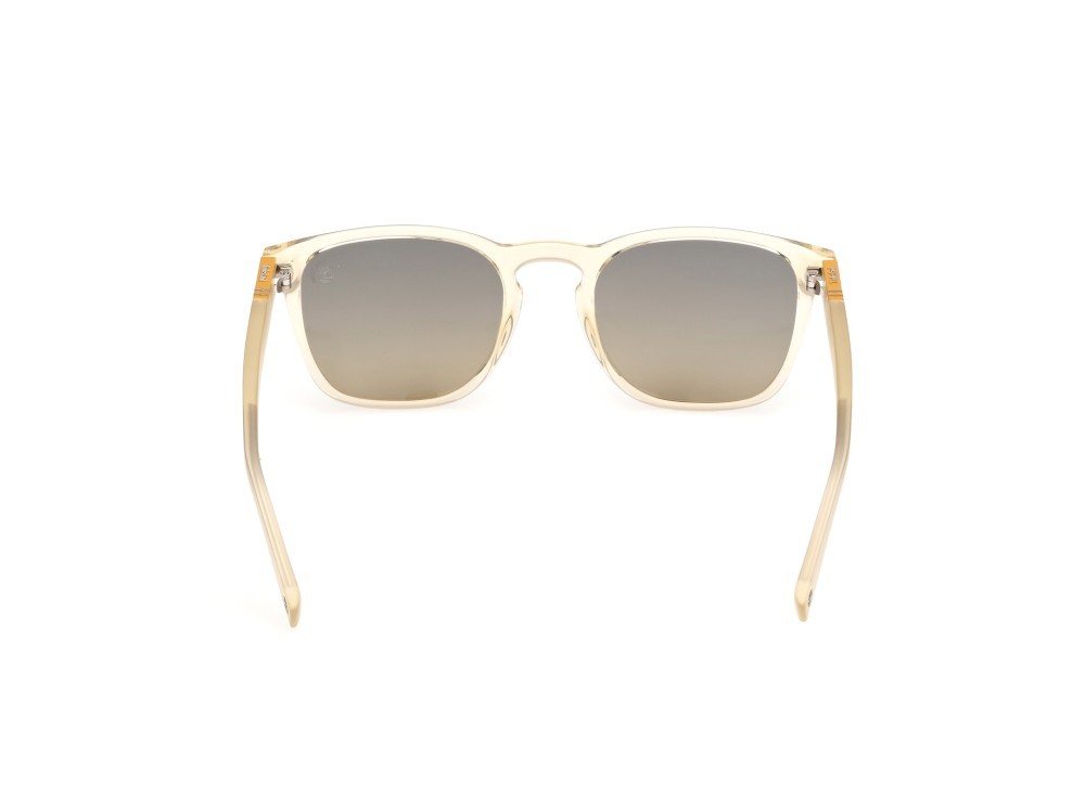 Sonnenbrillen Timberland TB00007 (26H) farbe cristallo form rund gläser marrone polar.