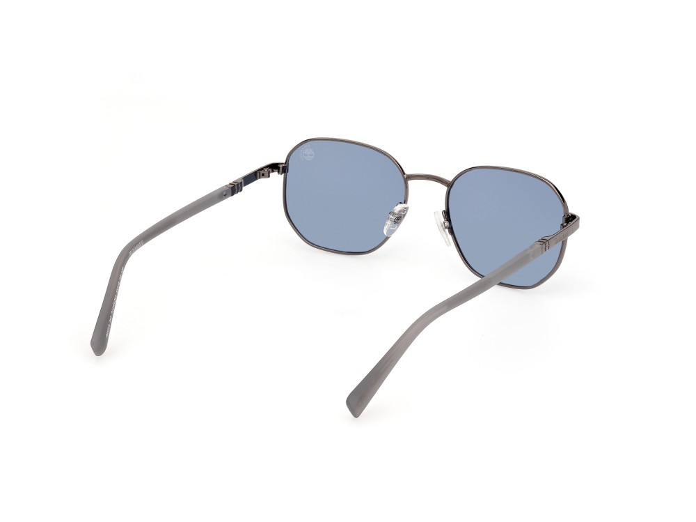 Sonnenbrillen Timberland TB00018 (06D) farbe rutenio scuro lucido form geometrisch gläser fumo polar.