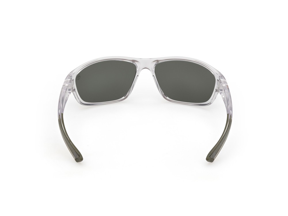 Sonnenbrillen Timberland TB00024 (26R) farbe cristallo form rechteckig gläser verde polar.