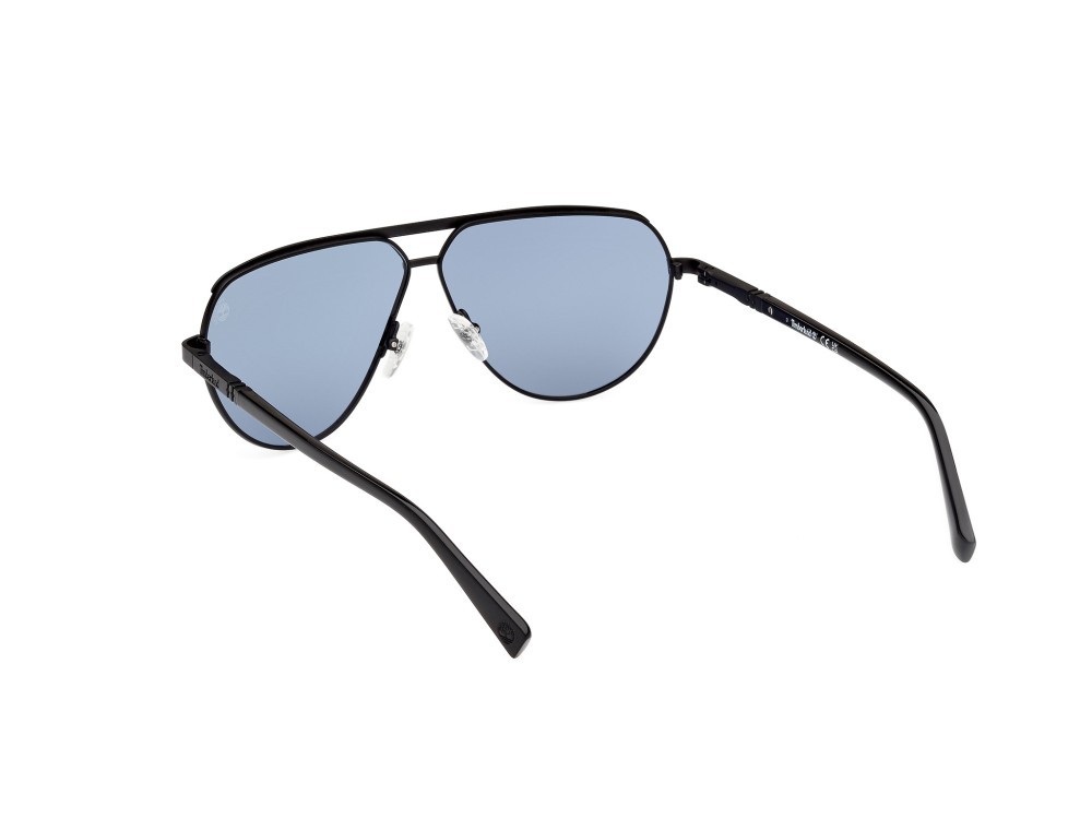 Sonnenbrillen Timberland TB00028 (02D) farbe nero opaco  form navigator gläser fumo polar.