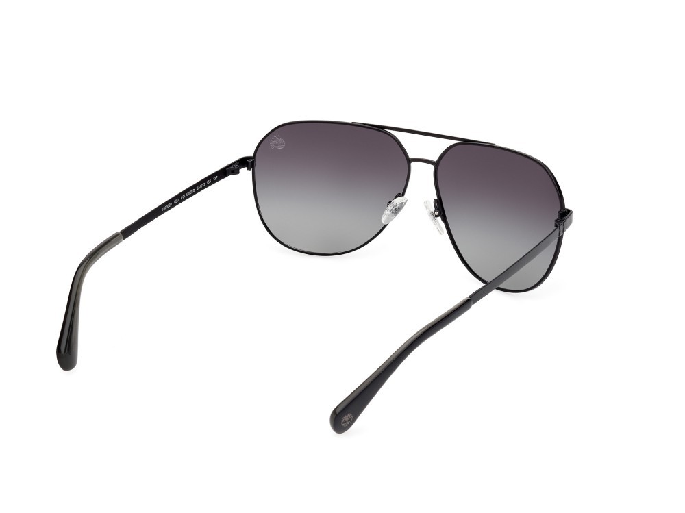 Sonnenbrillen Timberland TB00029 (02D) farbe nero opaco form navigator gläser fumo polar.