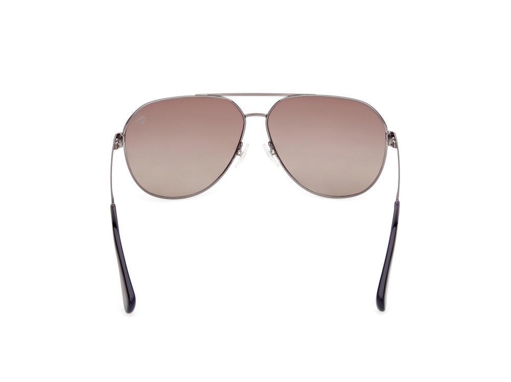 Sonnenbrillen Timberland TB00029 (06H) farbe rutenio scuro lucido form navigator gläser marrone polar.