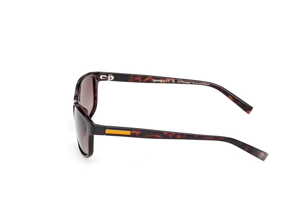 Sunglasses Timberland TB00057-H (52H) color avana scura shape rectangle lenses marrone polar.