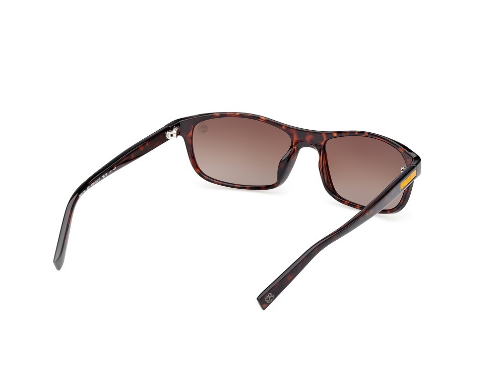Sunglasses Timberland TB00057-H (52H) color avana scura shape rectangle lenses marrone polar.