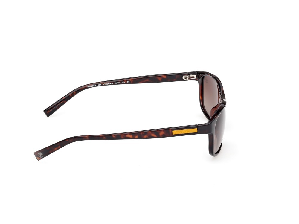 Sunglasses Timberland TB00057-H (52H) color avana scura shape rectangle lenses marrone polar.