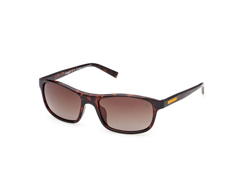 Sunglasses Timberland TB00057-H (52H) color avana scura shape rectangle lenses marrone polar.