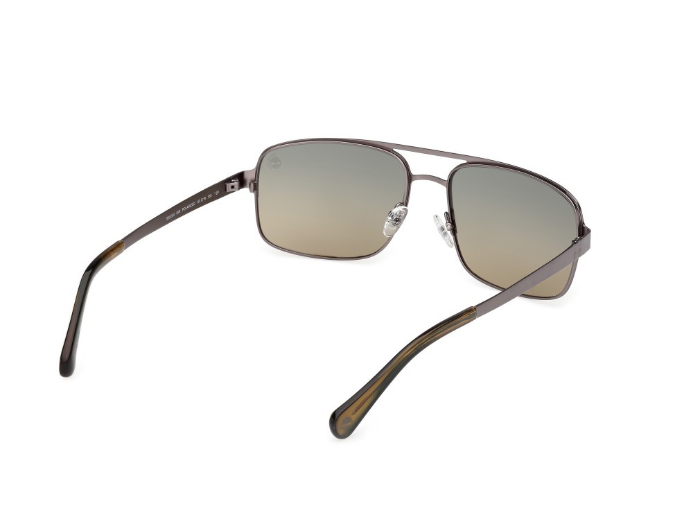 Sunglasses Timberland TB00065 (09R) color antracite opaco shape navigator lenses verde  polar.