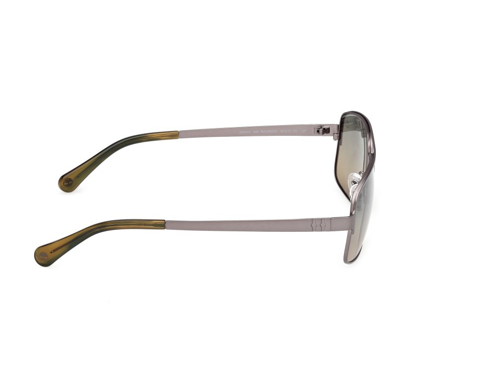 Sunglasses Timberland TB00065 (09R) color antracite opaco shape navigator lenses verde  polar.