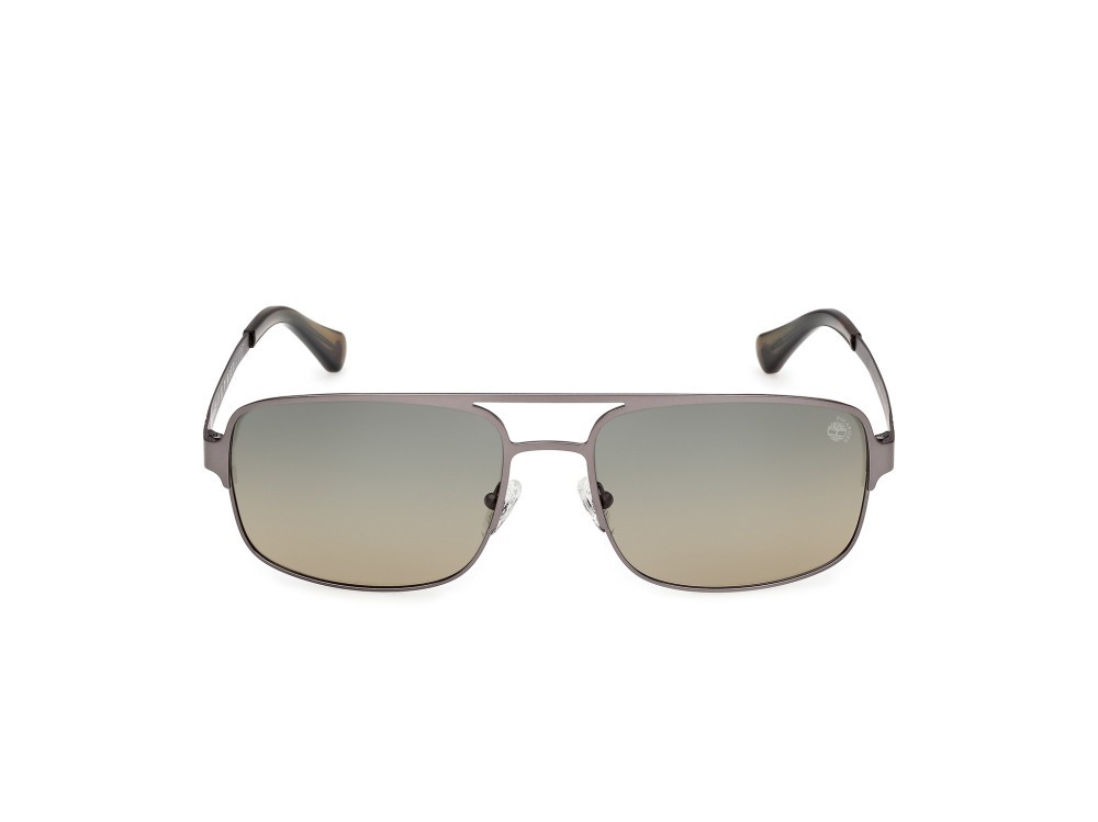 Sunglasses Timberland TB00065 (09R) color antracite opaco shape navigator lenses verde  polar.