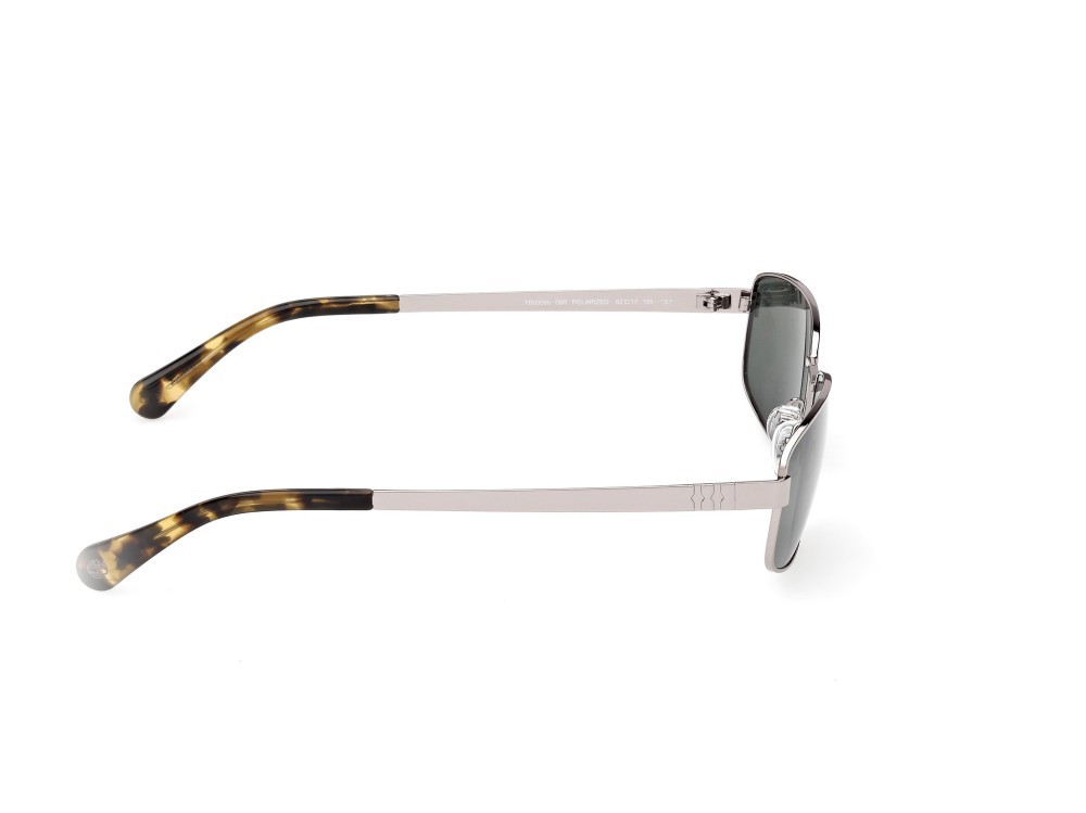 Sunglasses Timberland TB00066 (08R) color antracite lucido shape rectangle lenses verde  polar.