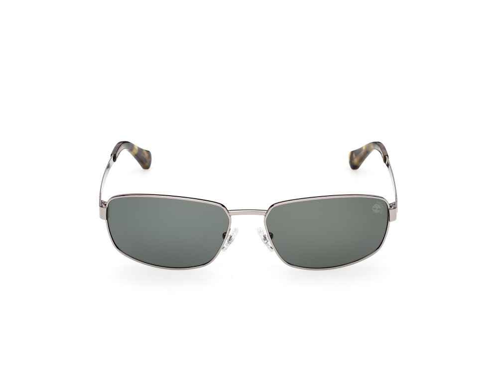 Sunglasses Timberland TB00066 (08R) color antracite lucido shape rectangle lenses verde  polar.