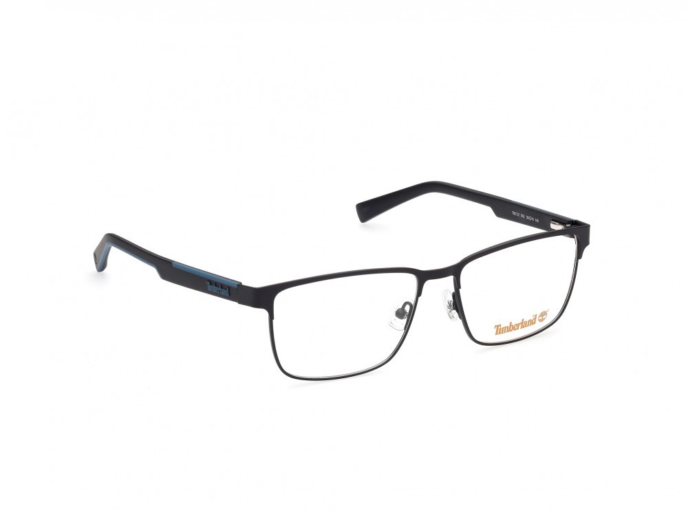 Occhiali da vista Timberland TB1721 (002) colore nero opaco forma rettangolare 