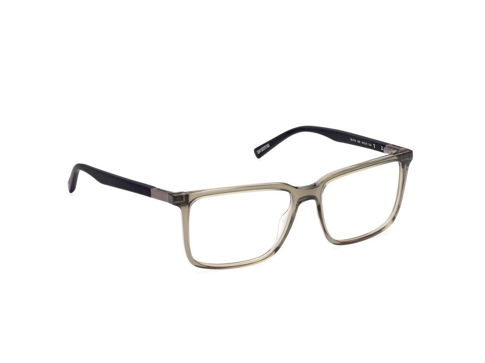 Brillen Timberland TB1740 (096) farbe verde scuro lucido - nero opaco  form quadratisch 