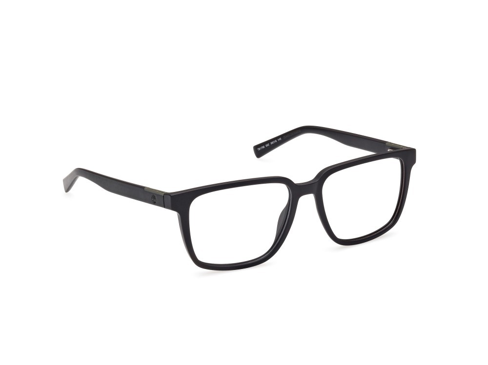 Brillen Timberland TB1796 (002) farbe nero opaco form quadratisch gläser presentazione - clear lens