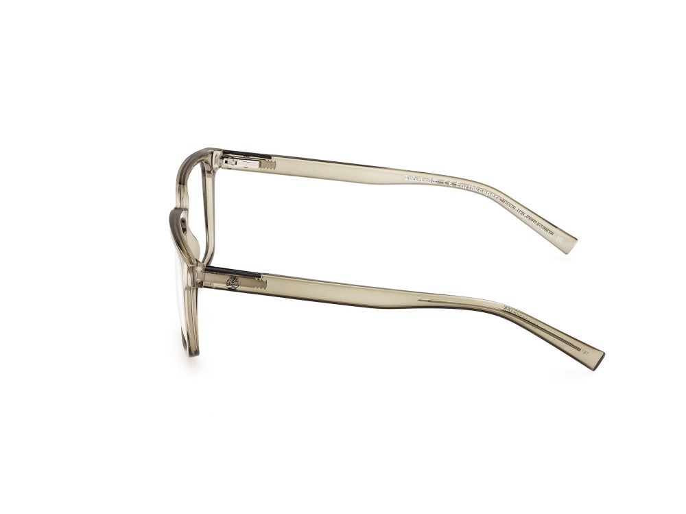 Brillen Timberland TB1796 (096) farbe verde scuro lucido form quadratisch gläser presentazione - clear lens