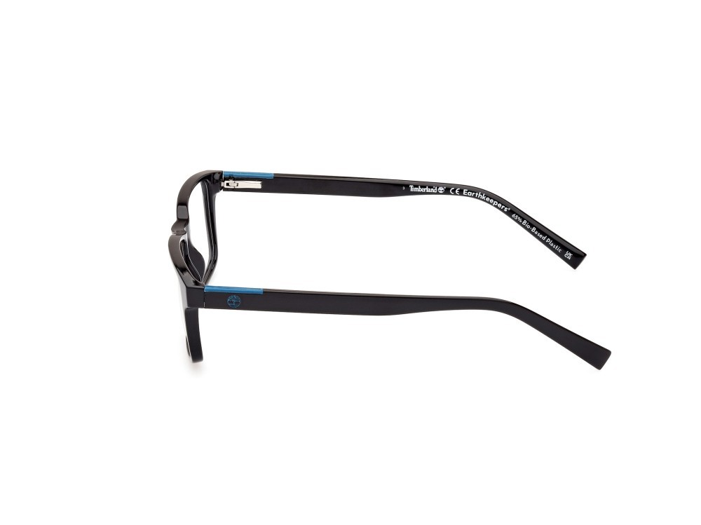 Brillen Timberland TB1797 (001) farbe nero lucido form rechteckig gläser presentazione - clear lens