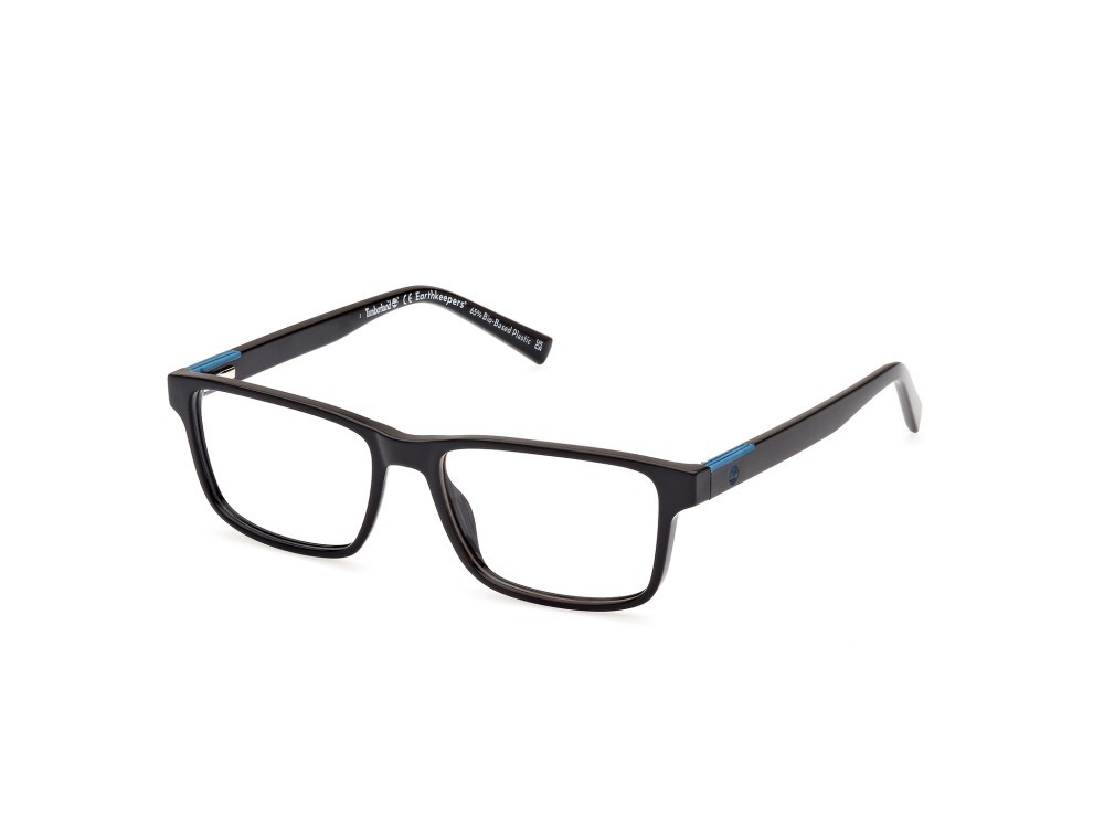 Brillen Timberland TB1797 (001) farbe nero lucido form rechteckig gläser presentazione - clear lens