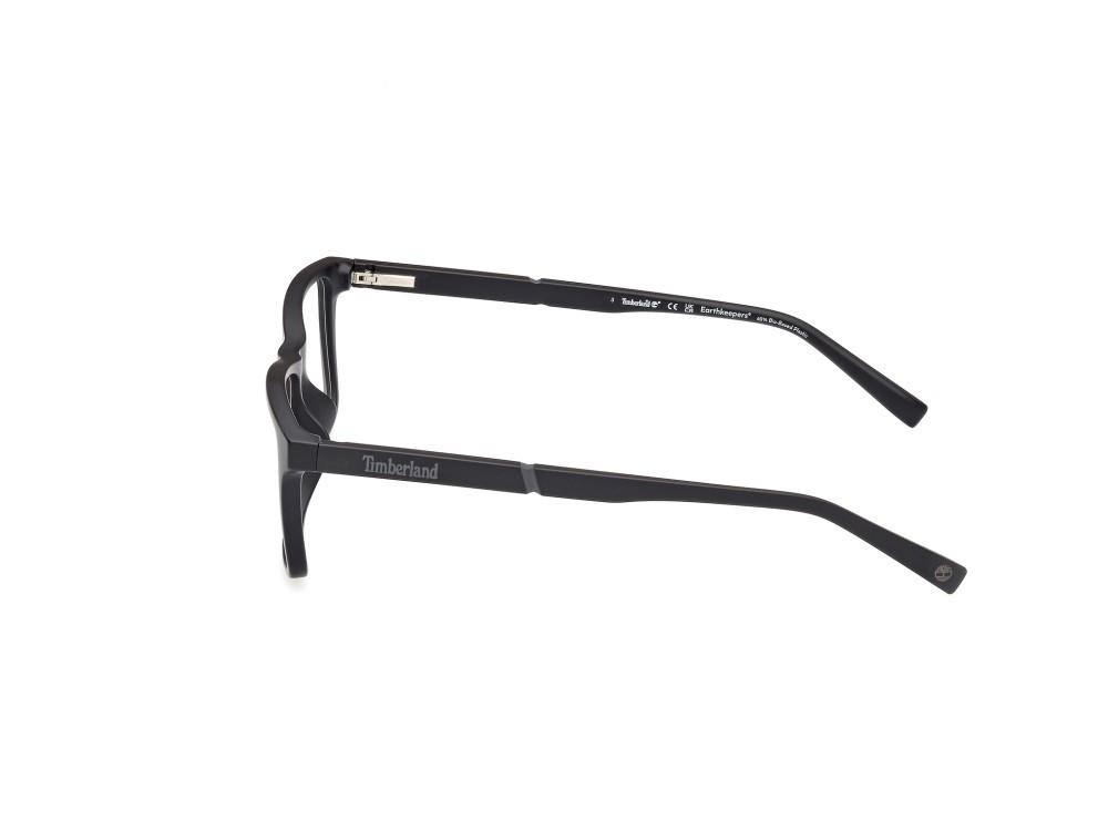 Occhiali da vista Timberland TB1840-H (002) colore nero opaco forma rettangolare 