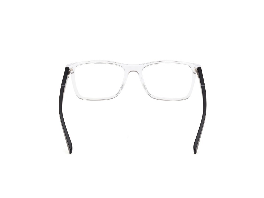 Occhiali da vista Timberland TB1840-H (026) colore cristallo - nero opaco forma rettangolare 